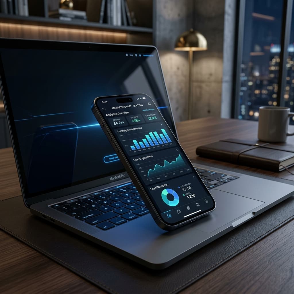 ClickJoyMedia Platform Mockup